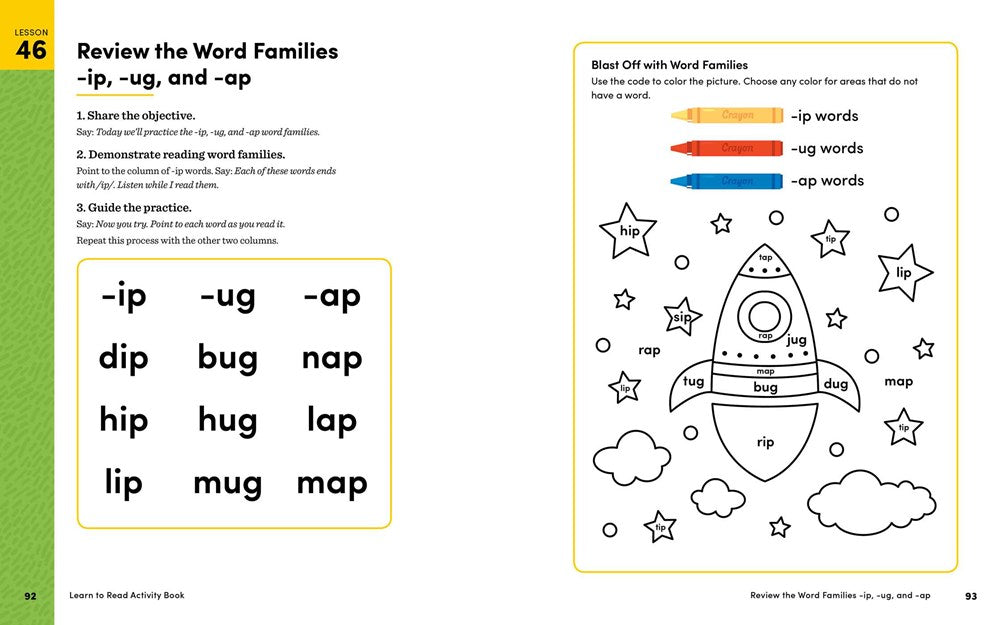 Learn to Read Activity Book: 101 Fun Phonics Lessons to Teach Your Child to Read (Phonics Makes Readers)