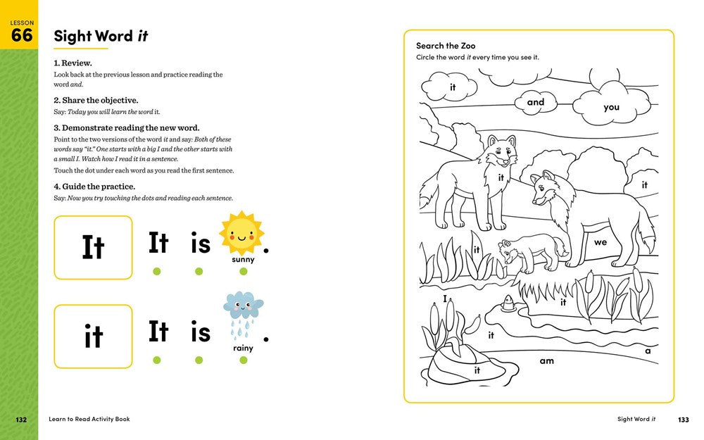 Learn to Read Activity Book: 101 Fun Phonics Lessons to Teach Your Child to Read (Phonics Makes Readers)