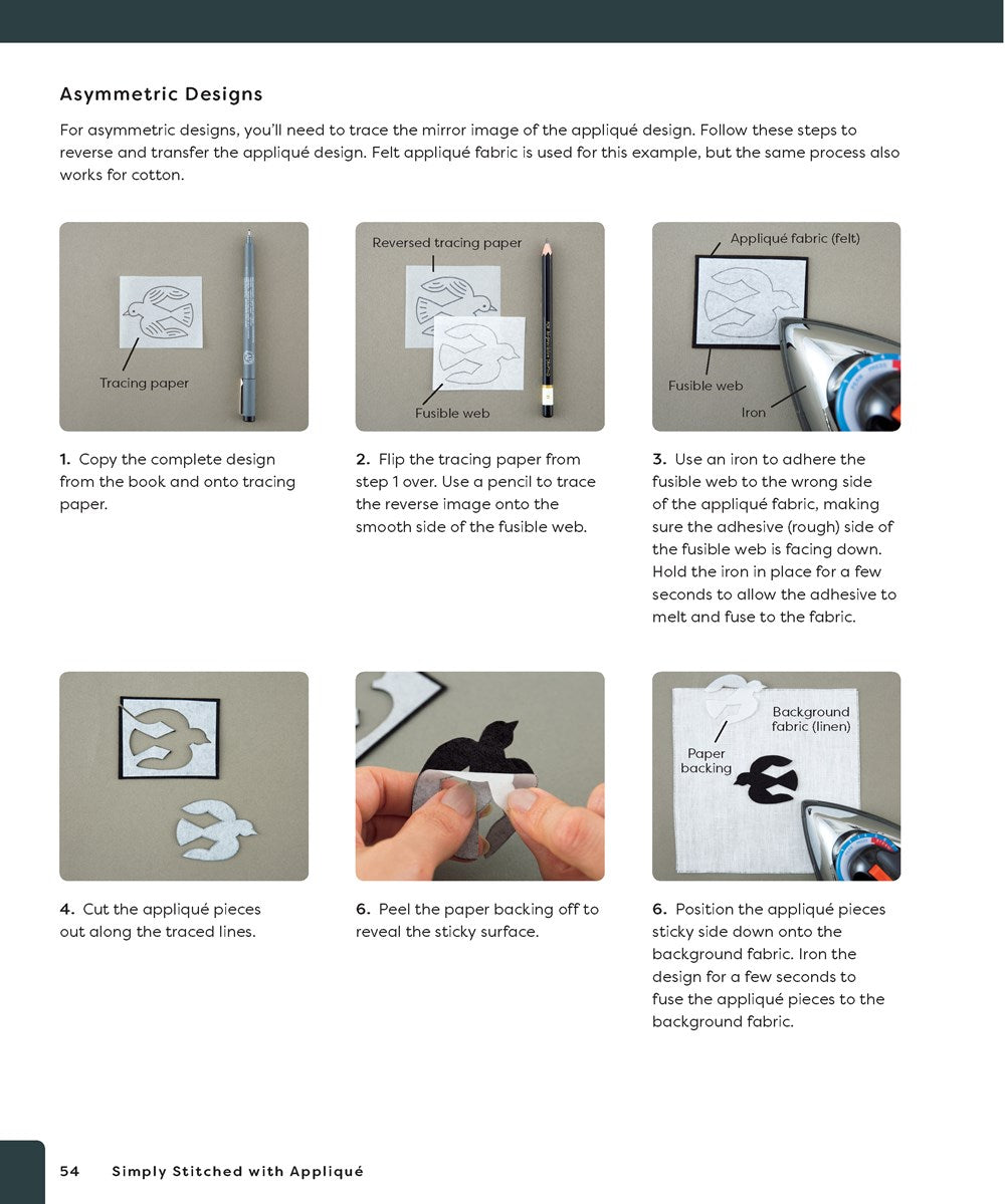 Simply Stitched with Appliqué