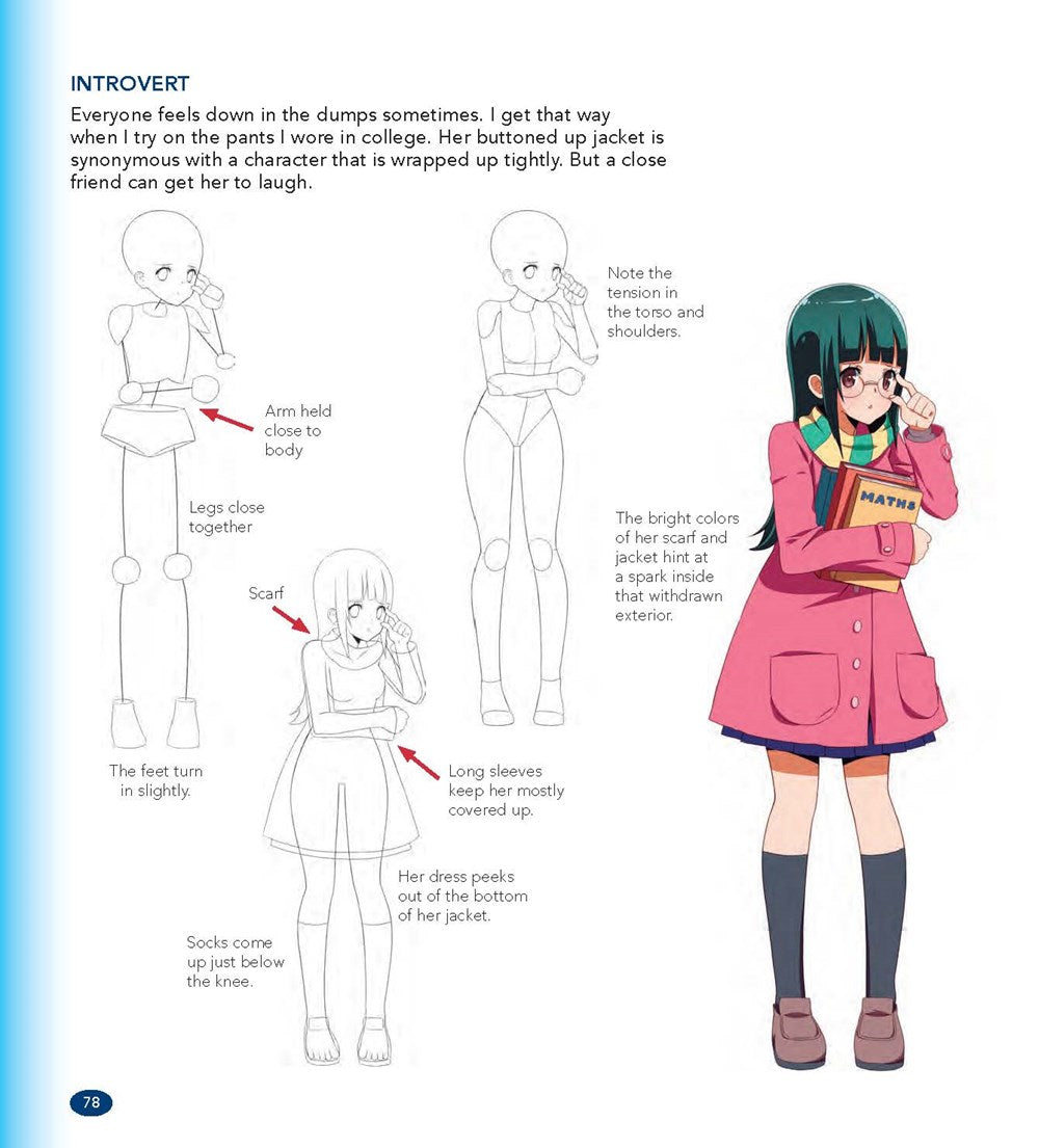 Master Guide to Drawing Anime: Amazing Girls: How to Draw Essential Character Types from Simple Templates - A How to Draw Anime / Manga Step by Step Book Series (Volume 2)