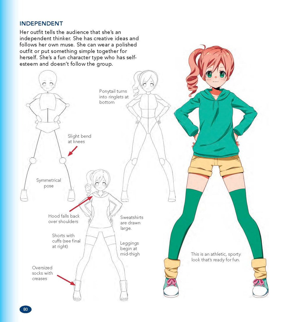 Master Guide to Drawing Anime: Amazing Girls: How to Draw Essential Character Types from Simple Templates - A How to Draw Anime / Manga Step by Step Book Series (Volume 2)
