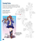 Master Guide to Drawing Anime: Amazing Girls: How to Draw Essential Character Types from Simple Templates - A How to Draw Anime / Manga Step by Step Book Series (Volume 2)