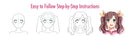 Master Guide to Drawing Anime: Amazing Girls: How to Draw Essential Character Types from Simple Templates - A How to Draw Anime / Manga Step by Step Book Series (Volume 2)