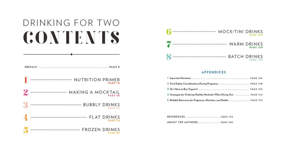 Drinking for Two: Nutritious Mocktails for the Mom-To-Be