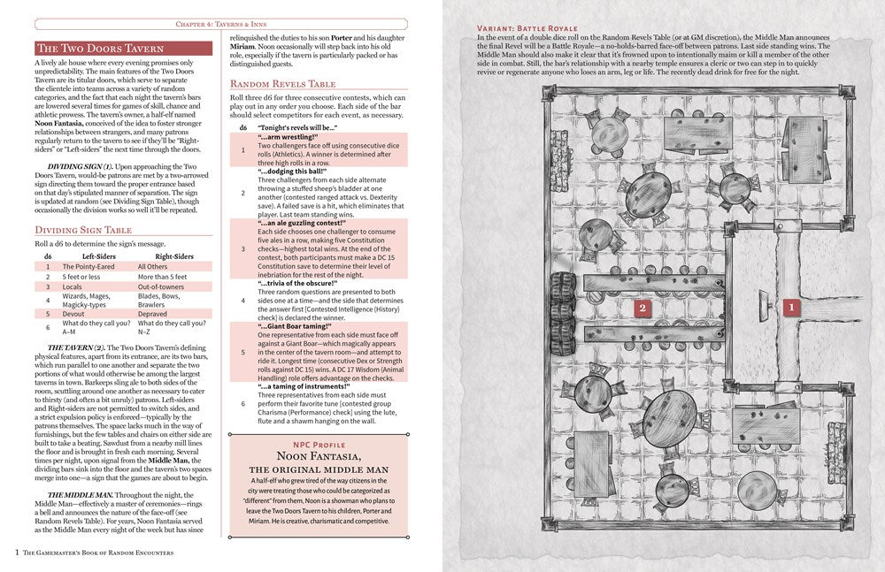 The Game Master's Book of Random Encounters: 500+ customizable maps, tables and story hooks to create 5th edition adventures on demand (The Game Master Series)