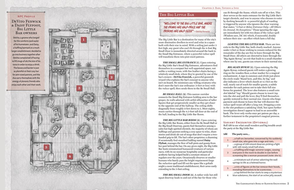The Game Master's Book of Random Encounters: 500+ customizable maps, tables and story hooks to create 5th edition adventures on demand (The Game Master Series)