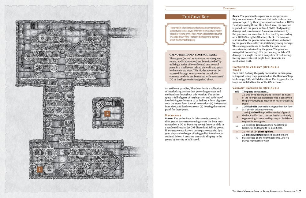The Game Master's Book of Traps, Puzzles and Dungeons