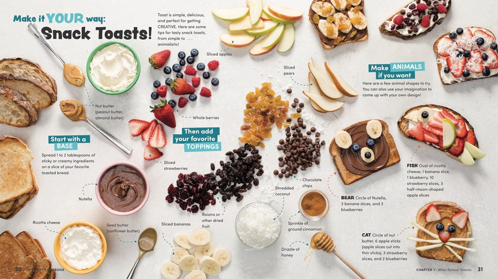 My First Cookbook: Fun recipes to cook together . . . with as much mixing, rolling, scrunching, andsquishing as possible! (America's Test Kitchen Kids)