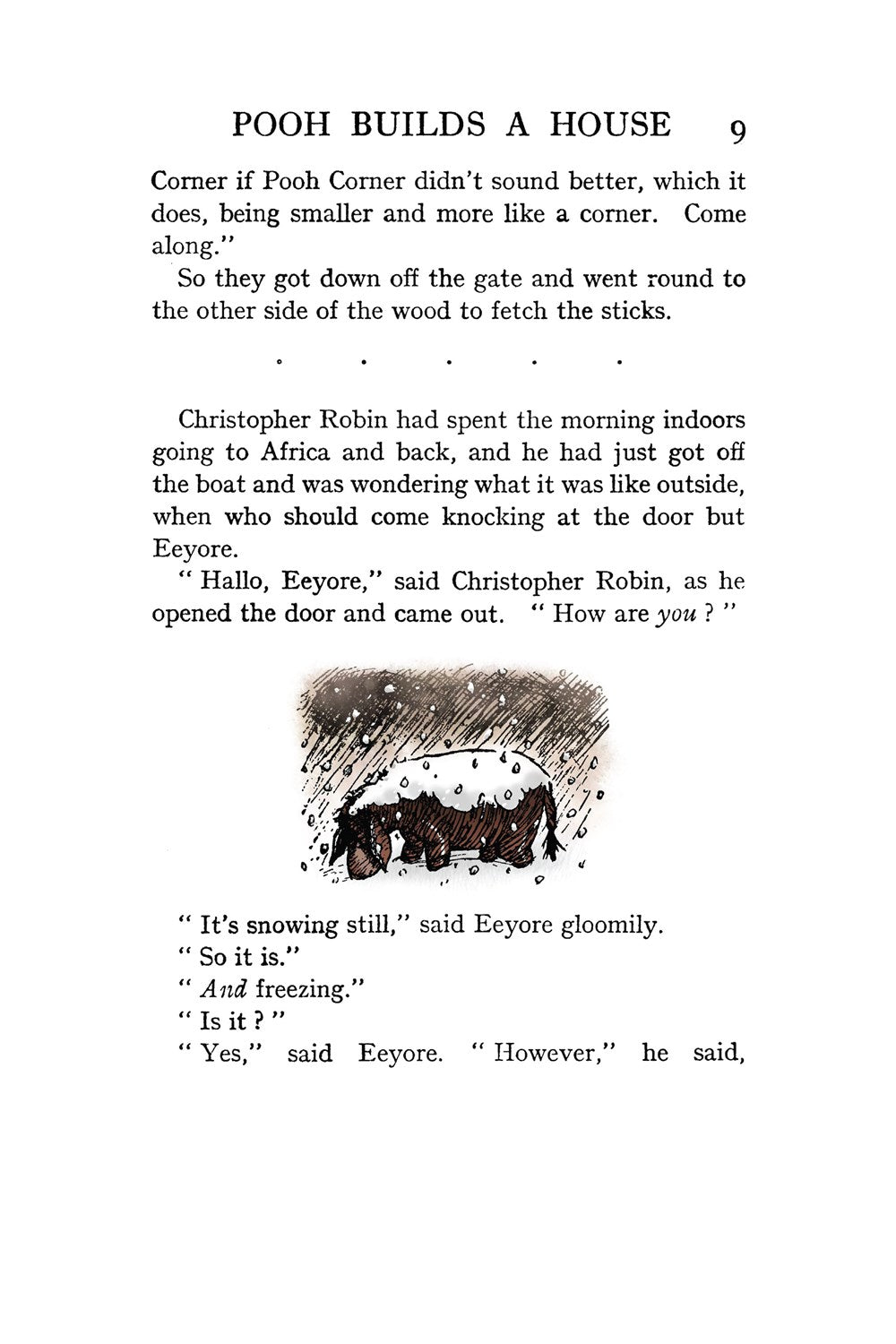 The House at Pooh Corner: The Classic Edition (Winnie the Pooh Book #2)