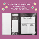 Prayer Journal for Teen Girls: 52-week Scripture, Devotional, & Guided Prayer Journal