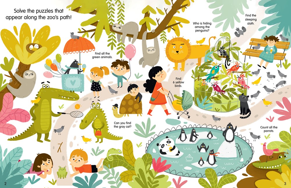 Dinosaurs, Pandas & Pals Activity Book