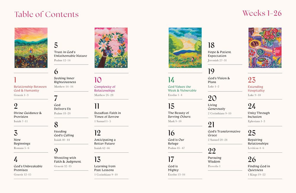 A Beautiful Year in the Bible: The 52-Week Bible Study for Women (SC)