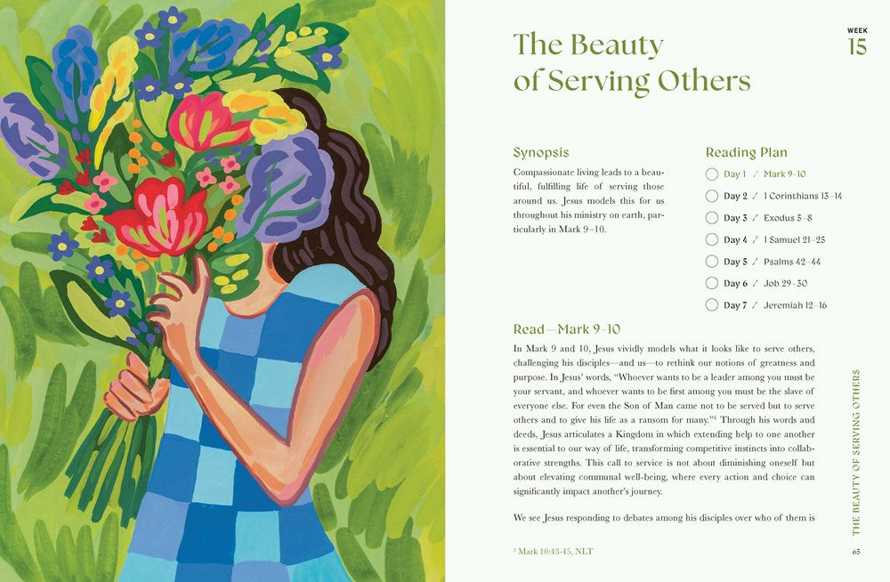 A Beautiful Year in the Bible: The 52-Week Bible Study for Women (SC)