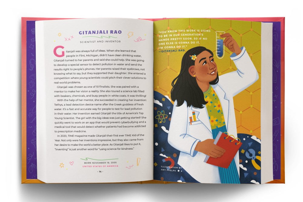 Good Night Stories for Rebel Girls: 100 Inspiring Young Changemakers