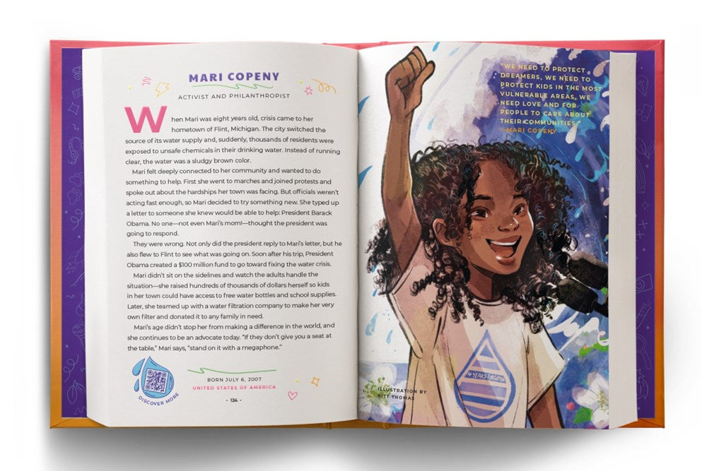 Good Night Stories for Rebel Girls: 100 Inspiring Young Changemakers