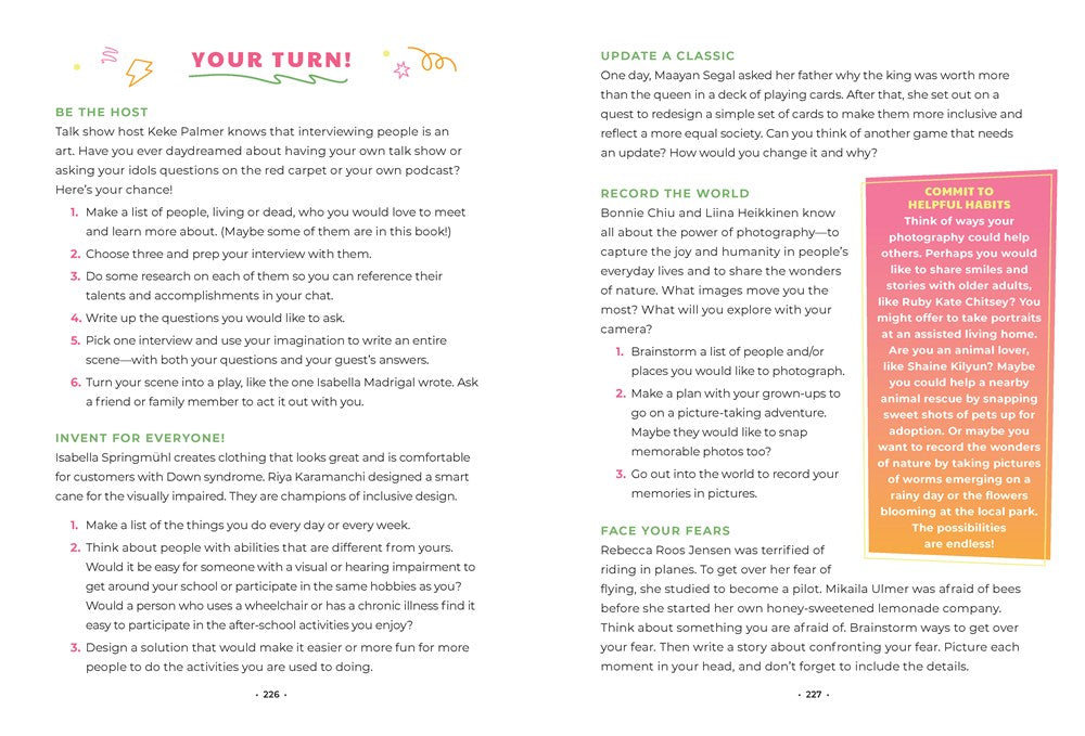 Good Night Stories for Rebel Girls: 100 Inspiring Young Changemakers