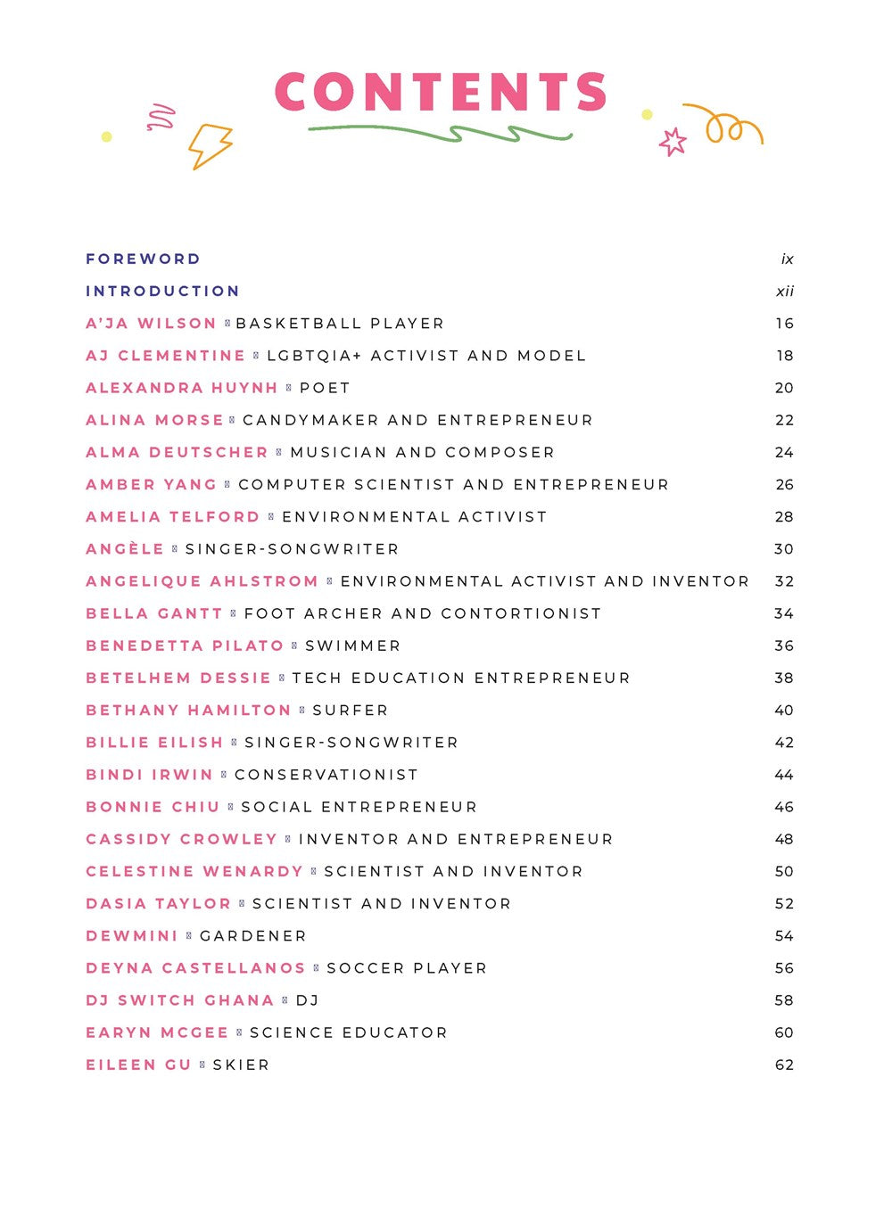 Good Night Stories for Rebel Girls: 100 Inspiring Young Changemakers