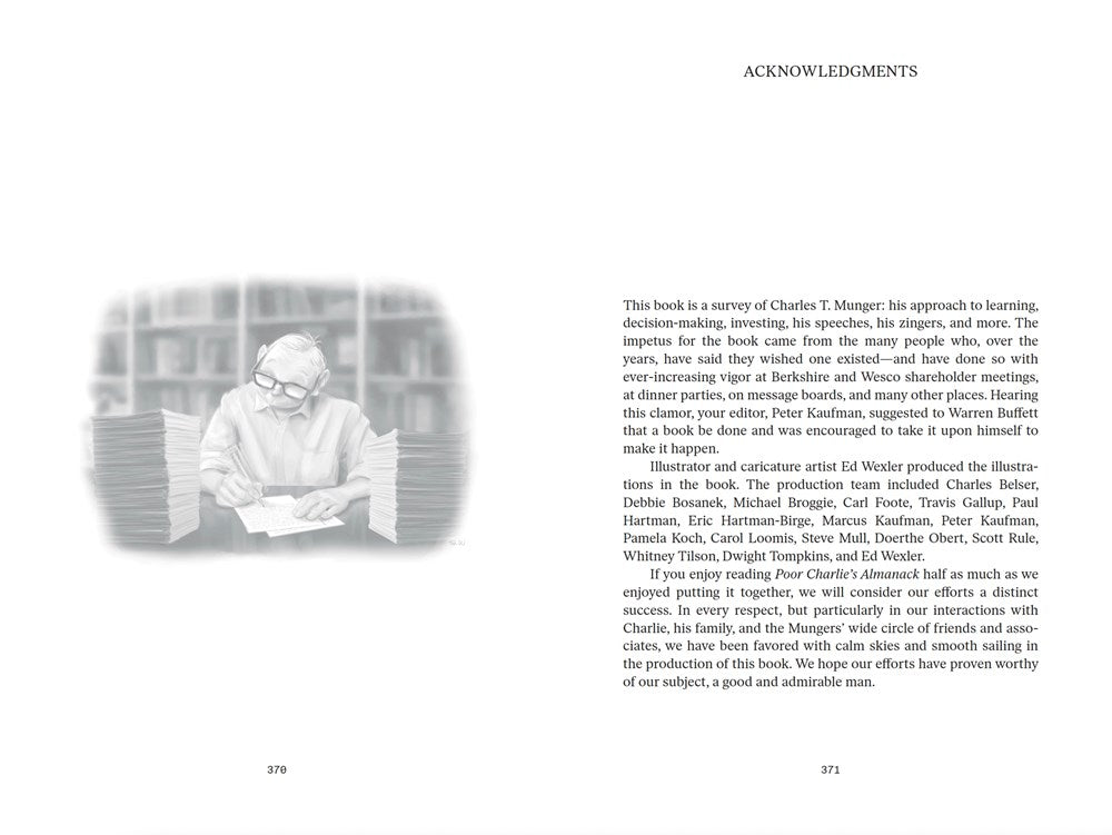 Poor Charlie's Almanack: The Essential Wit and Wisdom of Charles T. Munger