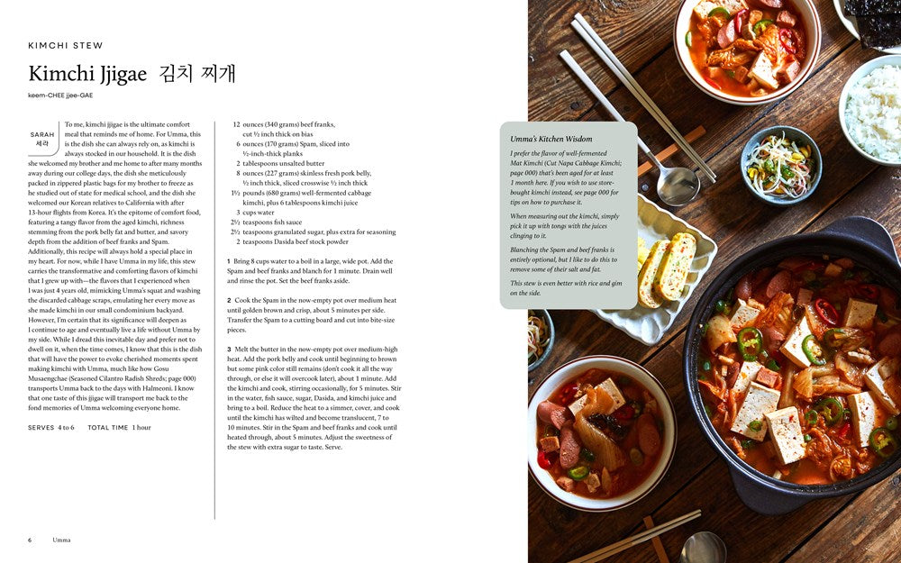 Umma: A Korean Mom's Kitchen Wisdom and 100 Family Recipes
