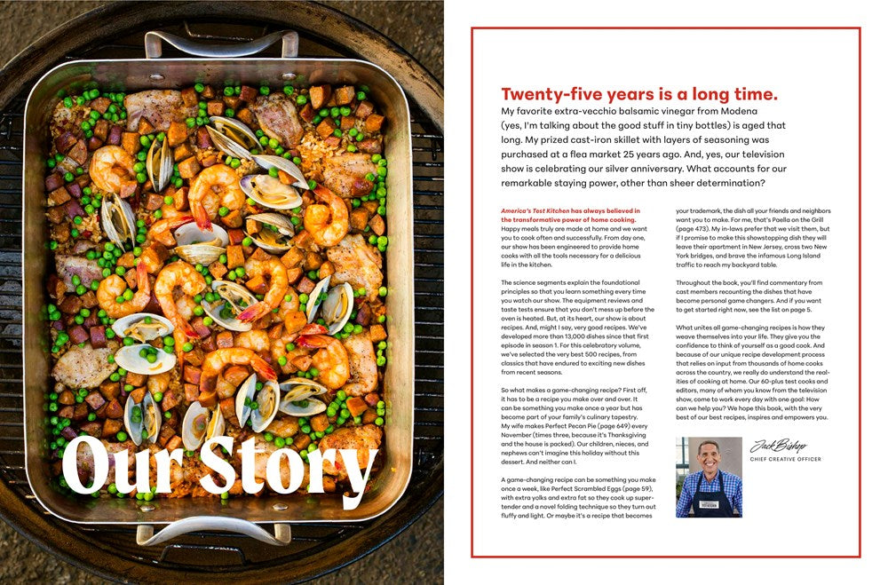 America's Test Kitchen 25th Anniversary Cookbook: 500 Recipes That Changed the Way America Cooks
