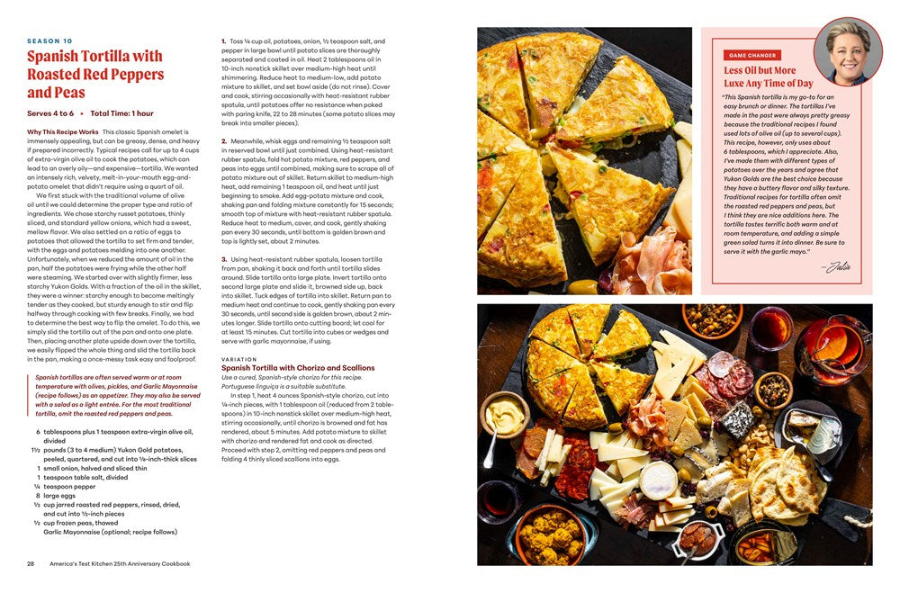 America's Test Kitchen 25th Anniversary Cookbook: 500 Recipes That Changed the Way America Cooks