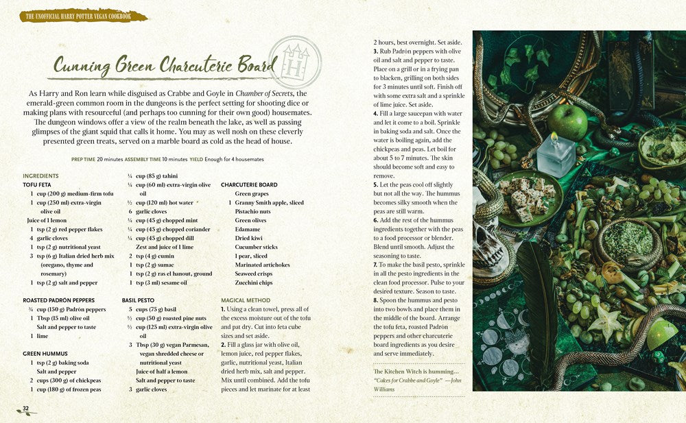 The Unofficial Harry Potter Vegan Cookbook