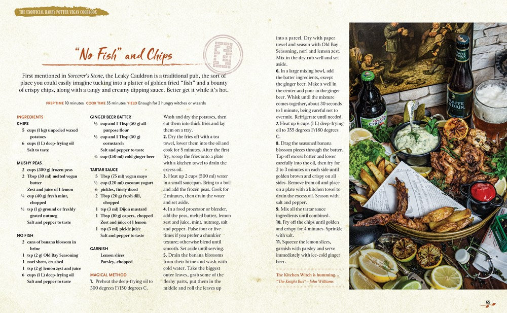 The Unofficial Harry Potter Vegan Cookbook