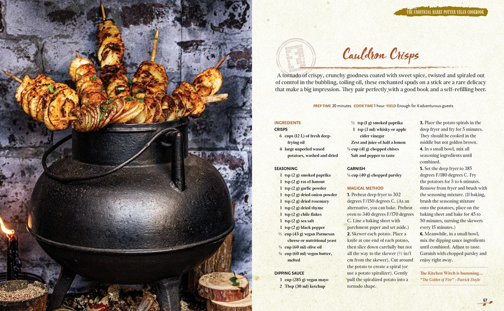 The Unofficial Harry Potter Vegan Cookbook