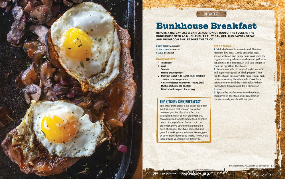 The Unofficial Yellowstone Cookbook