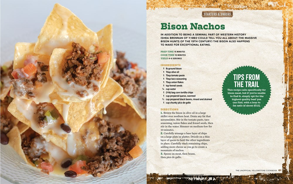 The Unofficial Yellowstone Cookbook