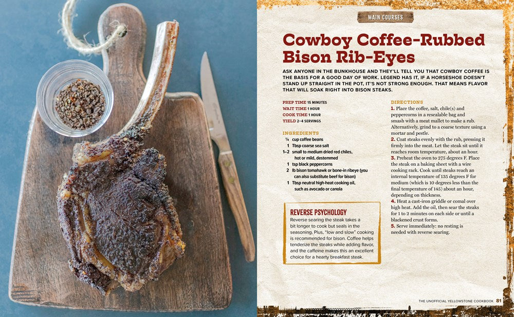 The Unofficial Yellowstone Cookbook