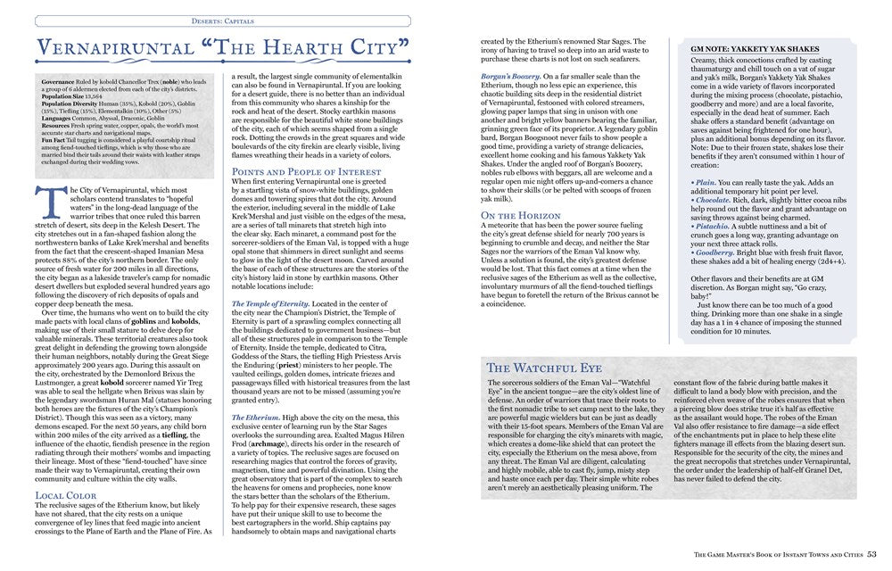 The Game Master's Book of Instant Towns and Cities: 160+ unique villages, towns, settlements and cities, ready-on-demand, plus random generators for ... RPG adventures (The Game Master Series)