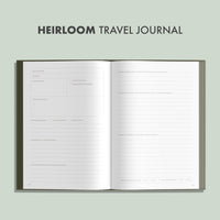 My Travel Journal: A Travel Keepsake Journal to Record Your Vacations, Adventures, and Experiences Abroad (Heirloom Story Books and Guided Journals)