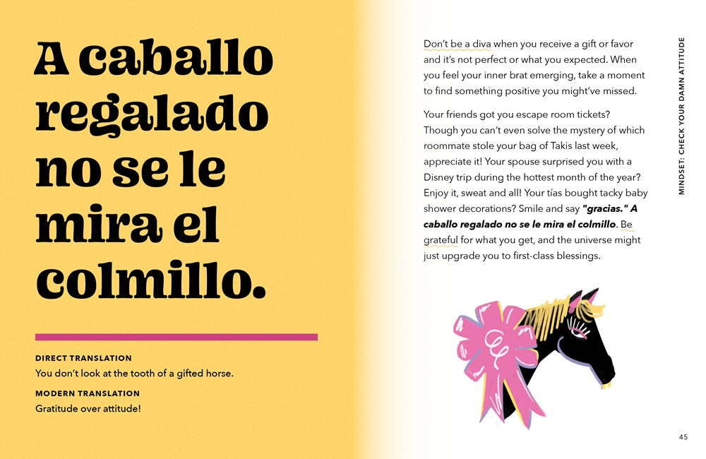 Mamá Didn't Raise a Pendeja: A Book of Anti-Affirmations Inspired by Tough Latinas