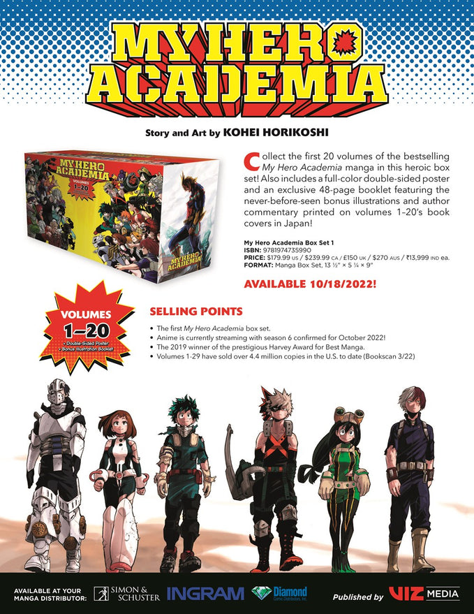 My Hero Academia Box Set 1