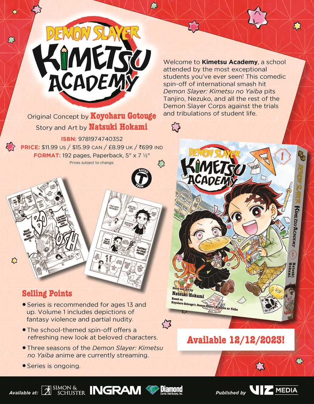 Demon Slayer: Kimetsu Academy, Vol. 1