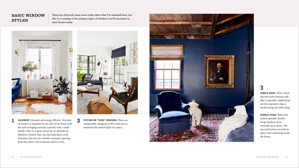 The New Design Rules: How to Decorate and Renovate, from Start to Finish: An Interior Design Book