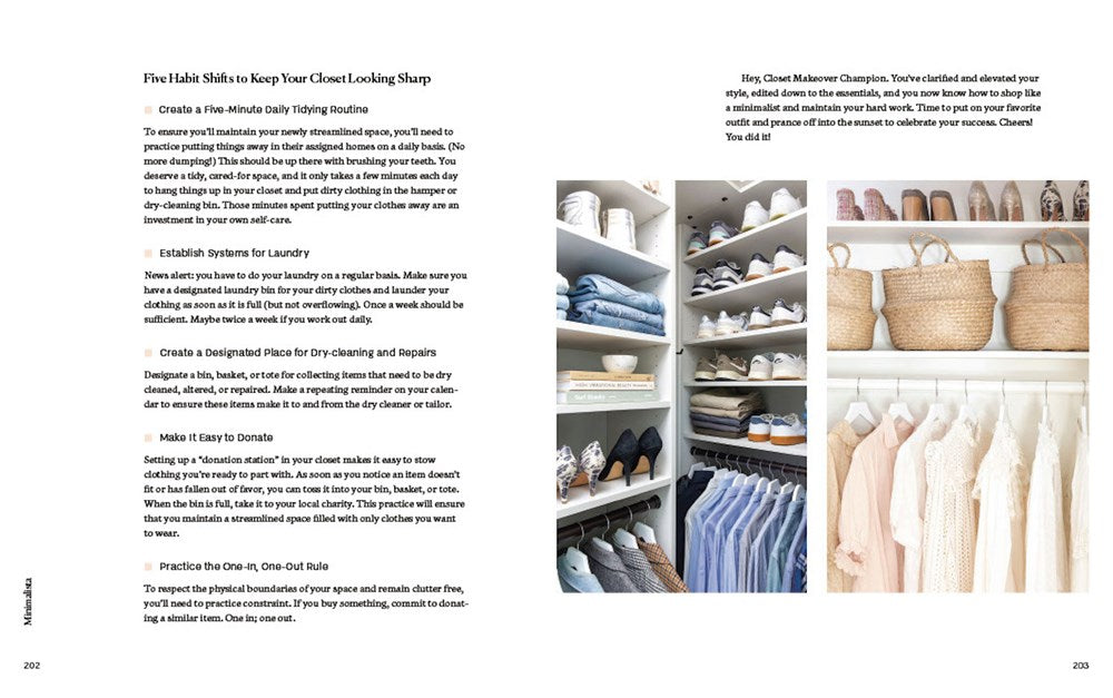 Minimalista: Your Step-by-Step Guide to a Better Home, Wardrobe, and Life