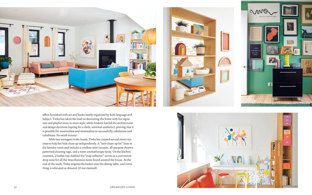 Organized Living: Solutions and Inspiration for Your Home [A Home Organization Book]