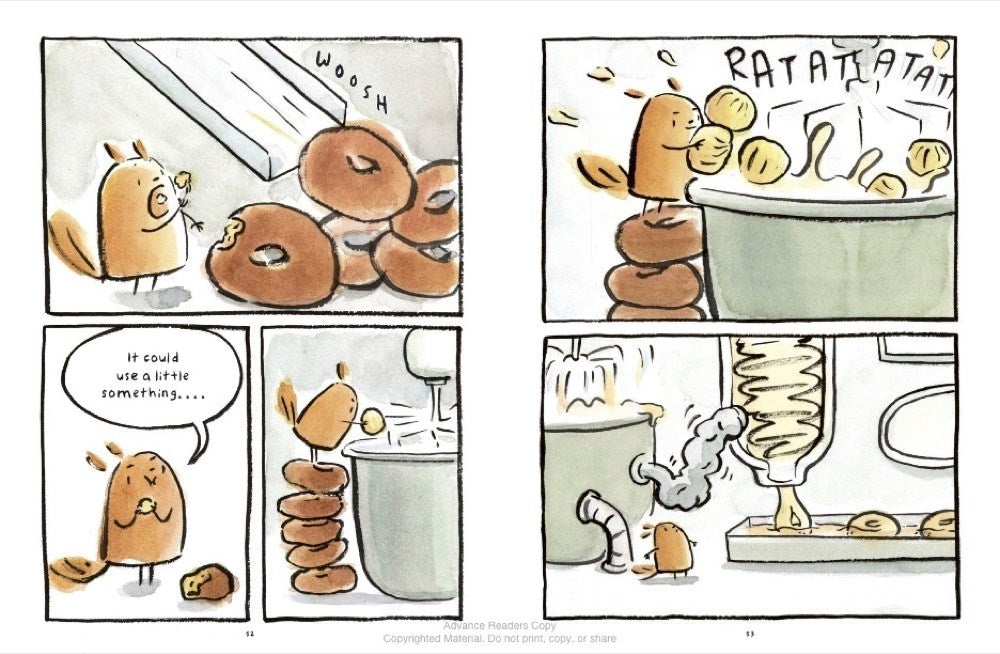 Donut Feed the Squirrels