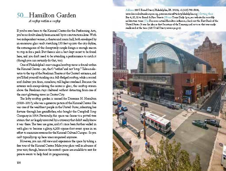 111 Places in Philadelphia That You Must Not Miss