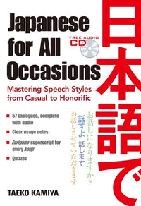 Japanese for All Occasions: Mastering Speech Styles from Casual to Honorific