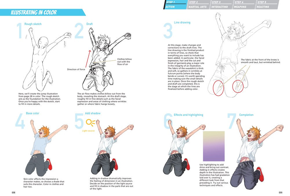 The Complete Guide to Drawing Action Manga: A Step-by-Step Artist's Handbook