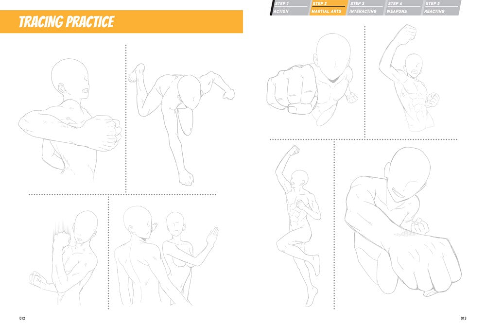 The Complete Guide to Drawing Action Manga: A Step-by-Step Artist's Handbook