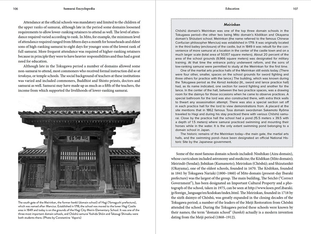The Samurai Encyclopedia