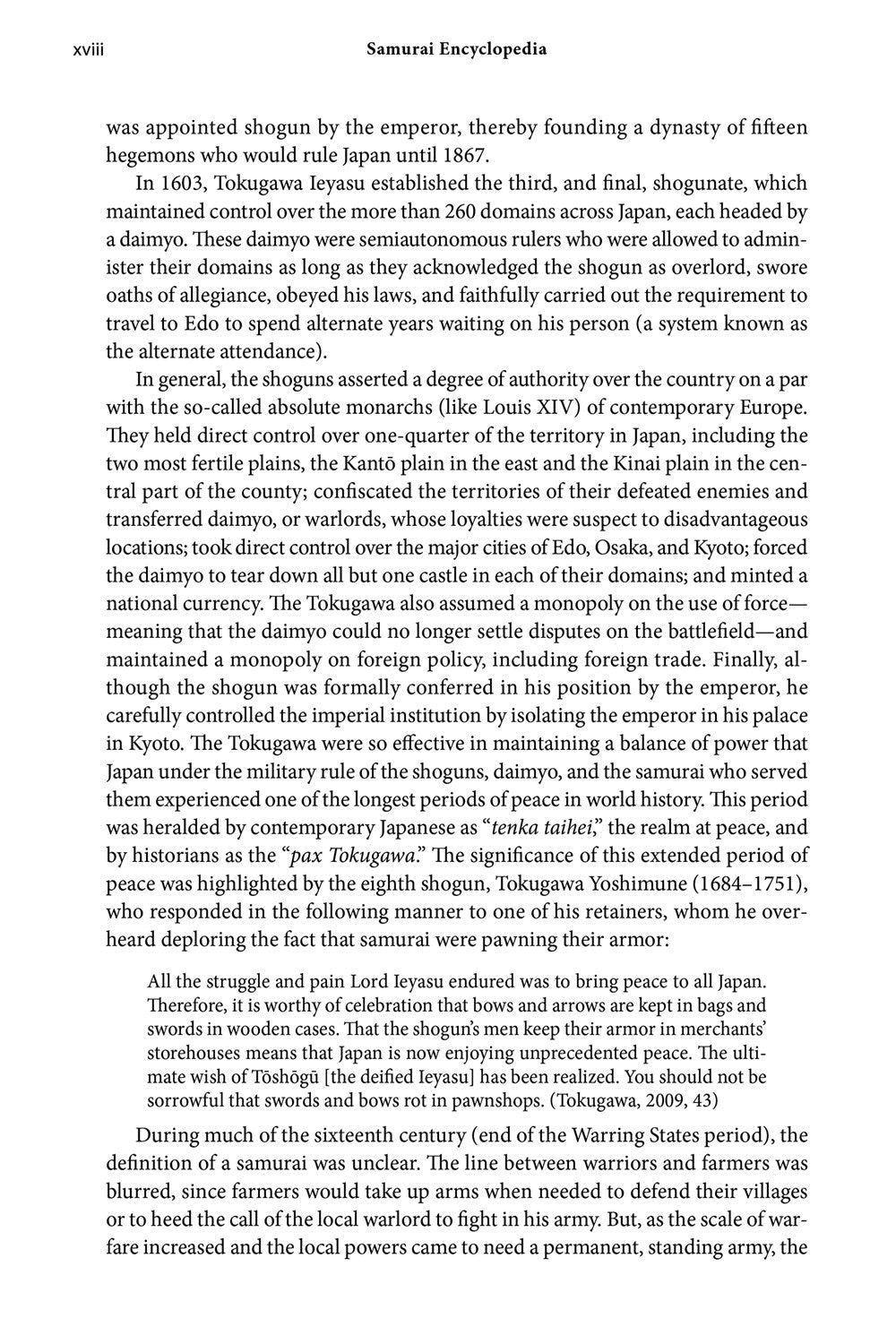The Samurai Encyclopedia