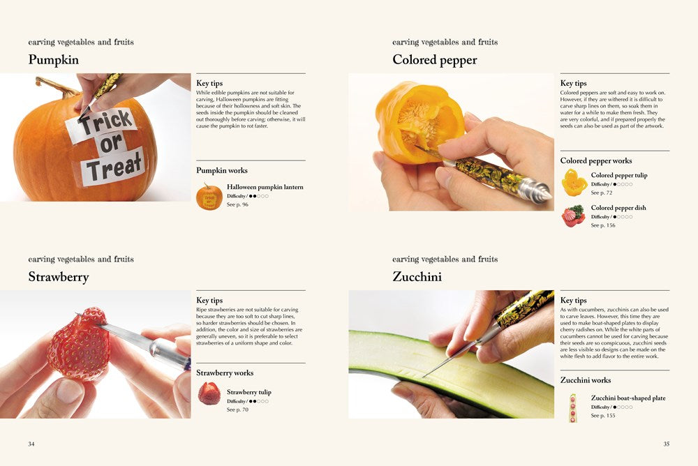 The Complete Book of Fruit Carving: Decorate Your Table for Any Special Occasion