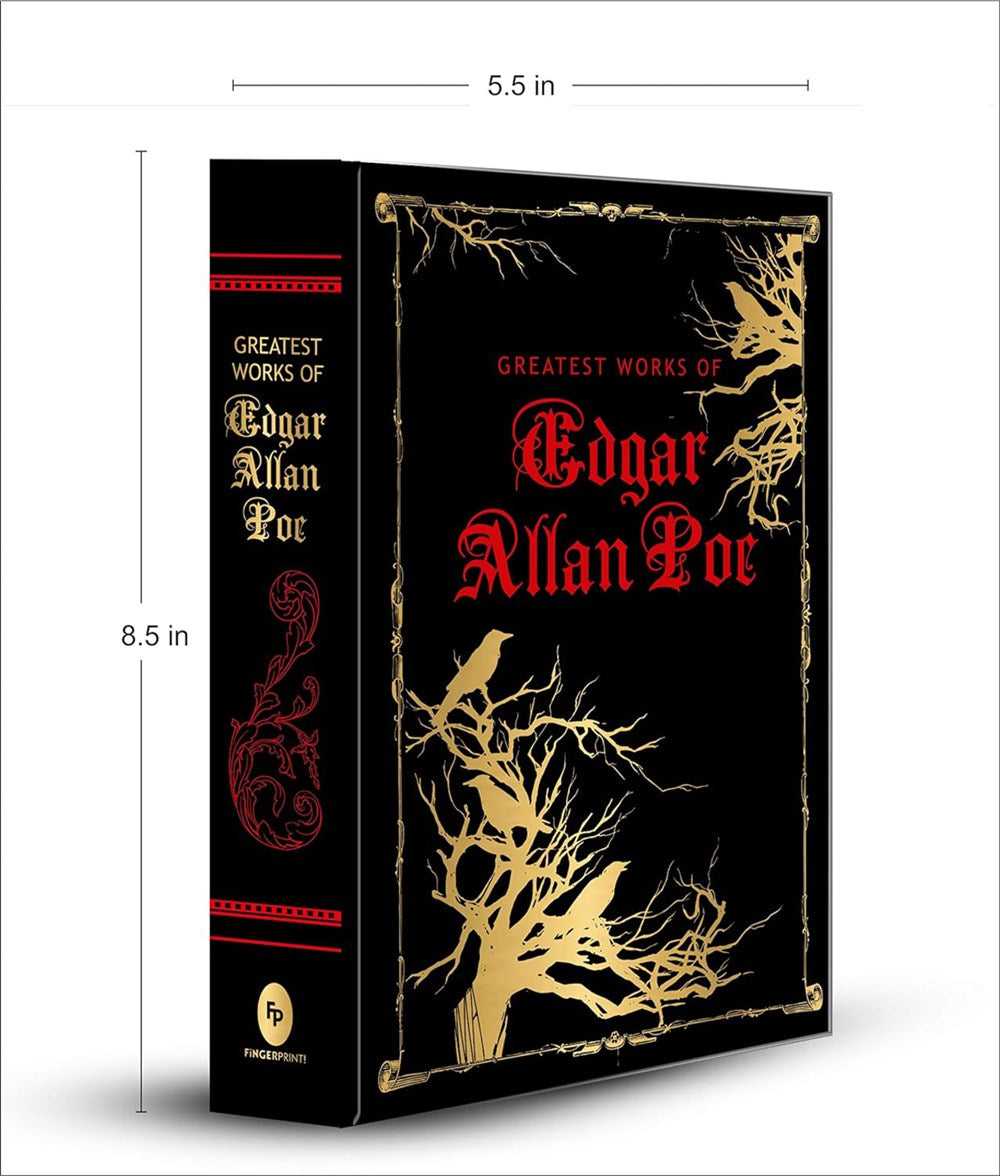 Greatest Works of Edgar Allan Poe (Deluxe Hardbound Edition)