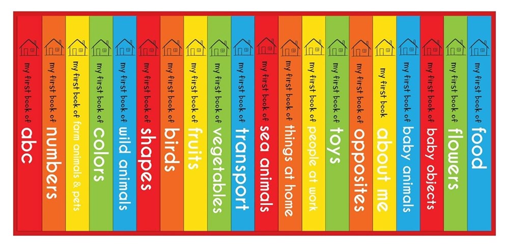 My First Complete Learning Library: Boxset of 20 Board Books I Perfect Gift Set for Toddlers I Ages 0 to 5