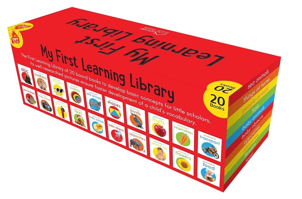 My First Complete Learning Library: Boxset of 20 Board Books I Perfect Gift Set for Toddlers I Ages 0 to 5